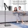 Tablet Floor Stand, Adjustable Universal 360 degree Rotatable Metal Tablet Holder, Phone Stand for iPad/iPhoneX/iPad Pro or Other 4.7 12.9 Inch Screen Devices (Black) Image 2
