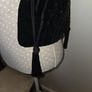 Principles black velvet evening bag Image 3