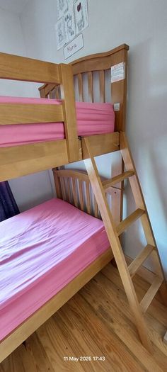 Joseph Solid Wood Bunk Bed Frame
