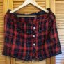 Red Check and Buttons Image 3