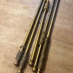 Antique Gold Curtain Poles