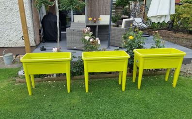 Garden planters x 3 Price drop defore storage for next season.