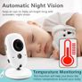 Wireless Video Color Baby Monitor with 3.2Inches LCD 2 Way Audio Talk Night Vision Surveillance Security Camera Babysitter Image 8