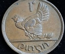 Ireland - 1942 - 1 Penny - Hen - KM.11 - [2737]