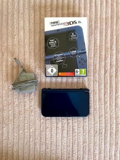Boxed New Nintendo 3DS XL Metallic Blue