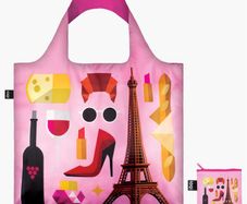 Recyclable Tote Bag Hey Paris Loqi