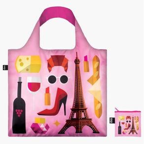 Recyclable Tote Bag Hey Paris Loqi