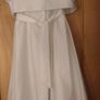 Brand New White Satin Pearce Fionda Flowergirl/Communion Dress and Ballero Image 4