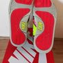 Nike Air Tech Challenge Hybrid Volt (2014) Size UK-8/EUR-42.5 653873-100 White/White-Volt-Hot Lava-2014 Image 8