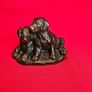 Heredities Figurine Labrador Puppies  by Pauline Parsons Cold Cast Bronzed Resin Collectable Image 5