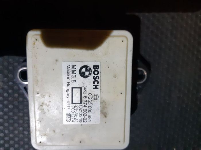 Stability control sensor bmw series bosch 265005681