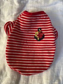 Dog Striped Nautical T Shirt Size XXS!