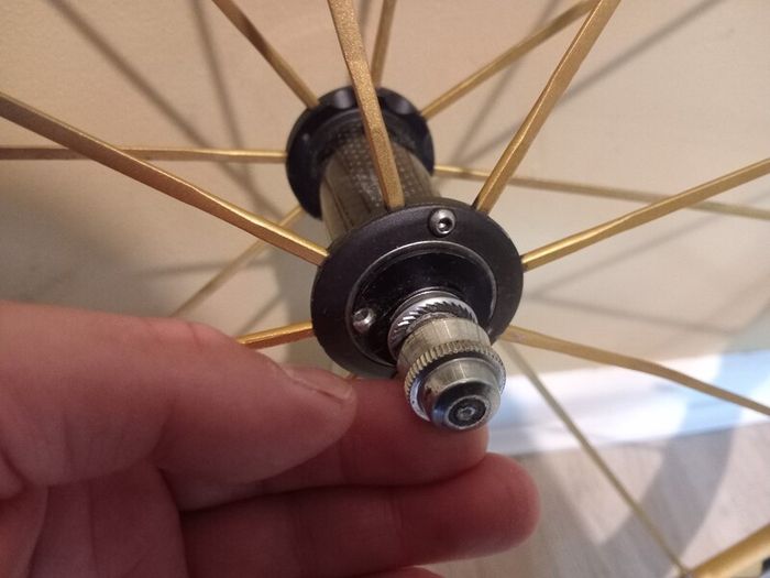 Gold Shamal Ultra Front Wheel Mint Clincher