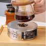 Silver Tea & Coffee Pot Warmer - great gift set + great for aromatherapy too Image 2