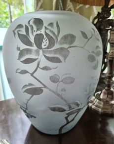 Mid-Century Art Glass Vase