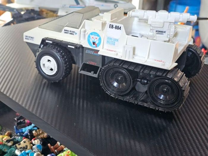 Vintage GI Joe Snow Cat Artic Force Hasbro 1985 Collectable 1980s toys