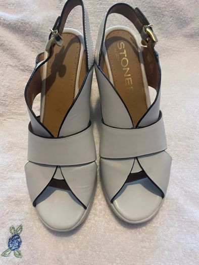 Italian leather Stonefly sandals.