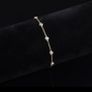 14K Gold Lab-Grown Diamond Bracelet: April Birthstone Jewelry Image 2
