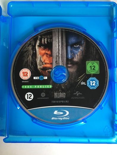 Warcraft [2016] Travis Fimmel, Paula Patton, Ben Foster [Blu-ray Movie]