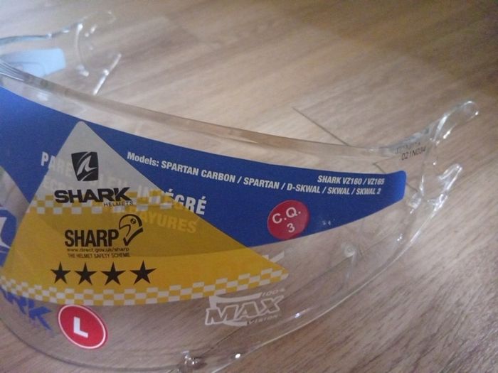 Brand New SHARK Anti-Scratch Visor Shield