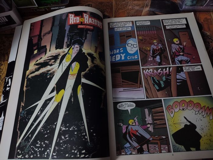 Judge Dredd ! Red Razors ! by Mark Millar ! Graphic Novel ! 2004 ! by 2000 AD Graphic Novels !