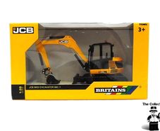 BRITAINS JCB Midi Excavator 86C-1 1:32 Brand New Sealed Authentic 1:32 scale model replica.Constructed from die cast metal and plastic.Compatible with most 1:32 scale Britains models.Suitable for indoor and outdoor play.