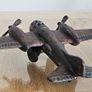 Vintage Cast Iron Model Plane Image 3