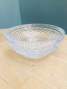 Tyrone Crystal Medium Sized Fruit Bowl