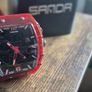 Sanda Lognce analogue-digital sports watch - red Image 5