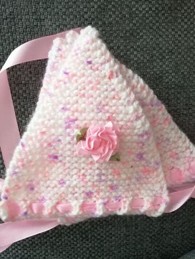 Hand knitted bunting for Baby's room/bedroom & Christmas
