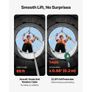 Heavy Duty Rescue Tripod Lifting Hoist 544 kg Winch, 1.25 m Adjustable Legs, 19.8 m Cable Portable Kit, 10 m Fall Protection, 1.34-2.15 m Working Height Image 5