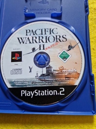Pacific Warriors 2 II Dogfight PlayStation2 ps2 games Original