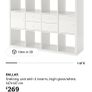 IKEA kallax 16 cube 147x147cm Image 3