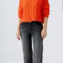 German brand Oui Cotton Jumper - Cherry Tomato - UK 12 - BNWT RRP 100 Image 3