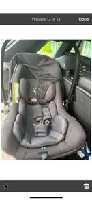 Turtle air by nuna car seat and isofix