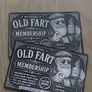 Old fart novelty metal business cards set of two Image 4