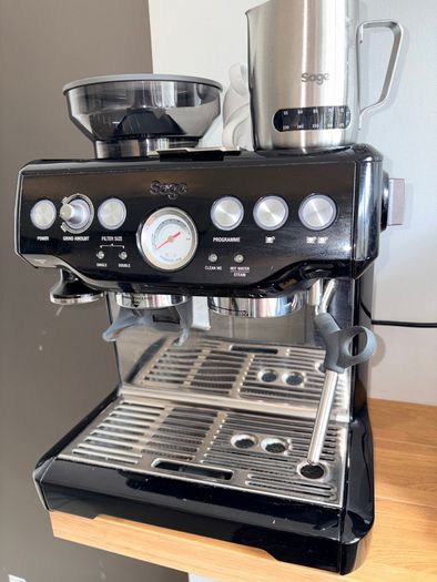 Sage Barista Express Coffee Machine + Accessories & Knock Box bought separately