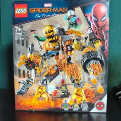 Lego Marvel SpiderMan 76128 Molten Man Battle New & Sealed