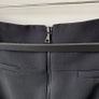 Bastyan Black Belted Pencil Skirt with Side Slit Size UK10 Image 7