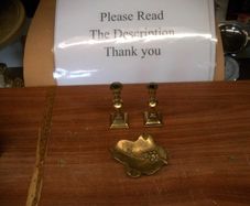 3 brass pieces