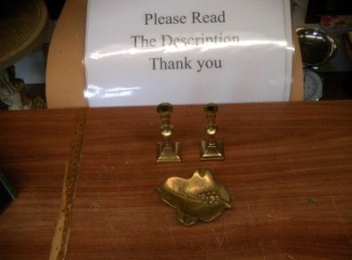 3 brass pieces