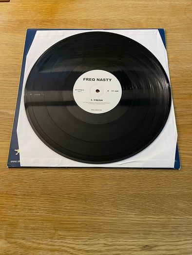 Freq Nasty - Fresh / One More Time - 12" Vinyl Single - 2001 Skint Records FREQ3