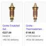 GROHE Thermo-Element Chrome 47010000 Image 5