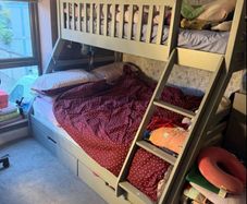 Triple sleeper bed