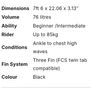 Surfworx Ribeye 7ft 6 - Leash + 8ft BOARD BAG included Image 7