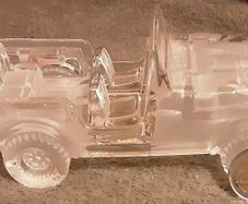 glass jeep ( possibly willey )