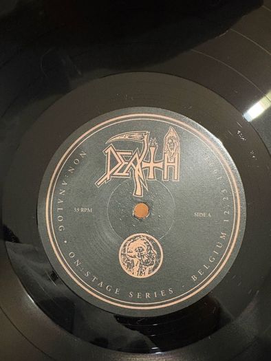 Death - Belgium 12-3-1993 (Non-Analogue On Stage Series). Excellent condition.