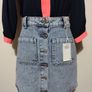Vintage blue Denim Skirt, New With Tags Image 3