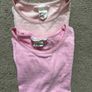 H&M organic cotton girls top short sleeve 4-6 years 110-116cm Image 2