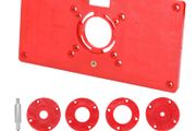 BRAND NEW Multifunctional Router Table Insert Plate ABS Plastics Woodworking Tool Engraving Machine Flip Board Milling And Slotting Tools